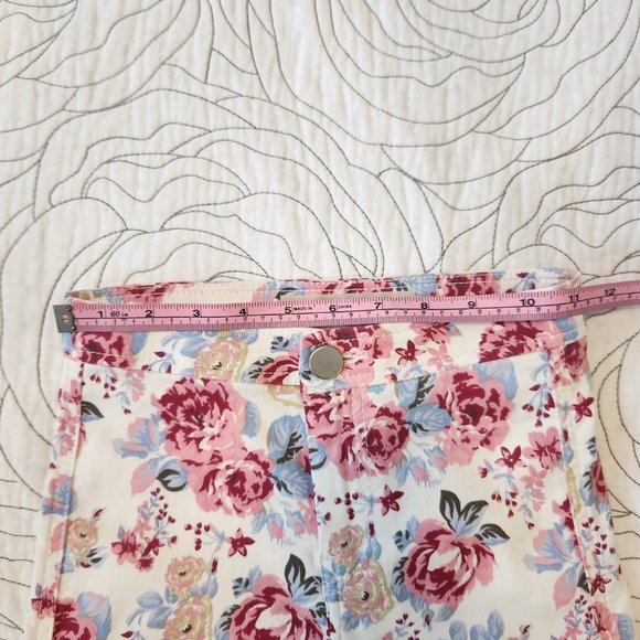 [24/28] Women's Floral Print Asos Denim Jeans - Picture 8 of 10